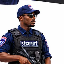Agent WANEC en poste de protection