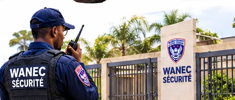 Contrôle d'accès WANEC à l'entrée d'un site